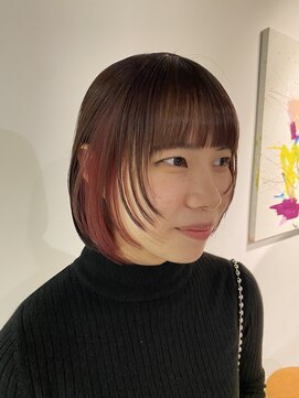 ファンファンバイルー 岐阜(fan fun by Rooo) フェイスレイヤー×インナーカラー