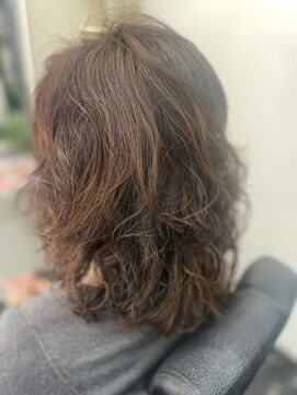 リュウ美容室 ウルフパーマ