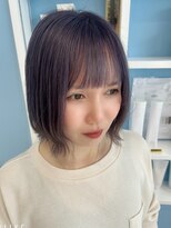 アエメゾン(ae maison)&nbsp;#ラベンダーカラー#ボブスタイル