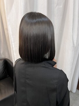スイート ヘアデザイン(Suite HAIR DESIGN) ボブ×髪質改善ストレート 【Ryoka 髪質改善】
