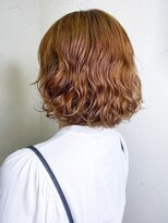 レイール 下北沢(Reir)&nbsp;【Reir_下北沢】*フレンチボブパーマ＋オレンジベージュ＊