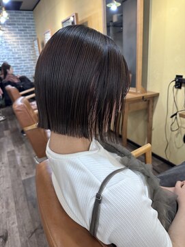 オーストヘアーベル 天王寺(Aust hair Belle) ぱつっとbob--♪