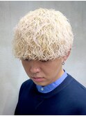 ブリーチパーマ/波巻きパーマ