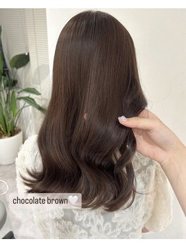 ユーフォリア 青山(Euphoria) チョコレートブラウン*艶カラー*暗髪