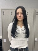 メルティカラーフェミニンロング似合わせカットレイヤー