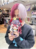 あくびでもんすペーどツートンカラーチェリーレッドホワイト