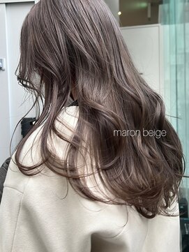 シェリ ヘアデザイン(CHERIE hair design) 《suu.02》maron beige【soft color】