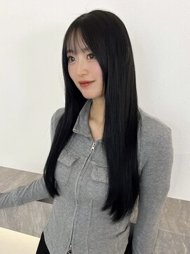 ビビバイベル(BiVi by BHEL) 三重桑名韓国レイヤーカット顔まわりレイヤーボブヘアグレージュ