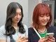 シー(si)の写真/【大阪梅田徒歩3分】トレンド×似合わせが得意なサロンSi◎顔周りレイヤーカットでトレンドスタイルへ*