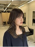 顔まわりレイヤー/くびれ巻き/高松