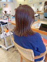 キサイ バズ(kisai BUZZ)&nbsp;kisaiBUZZ*/外ハネレイヤーカット/艶感チョコレートブラウン