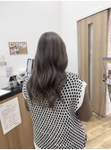 ロング×アッシュグレー