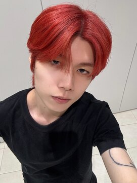 ノラ シンディ(NORA CYNDY) 【永田】メンズハイトーンケアブリーチピンクオレンジ