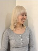 ホワイトブロンド♪