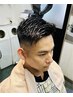 メンズフェードカット+シャンプー 【頭皮診断】60分￥7700