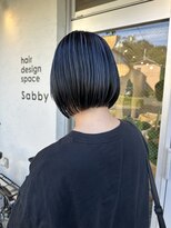 サビィ(Sabby)&nbsp;アンブレラカラー/ブルー/ブリーチ/多摩センター/氏川洸希