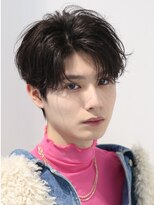 オーシャントーキョー 仙台(OCEAN TOKYO) ショートセンターパートツーブロックミニウルフニュアンスパーマ