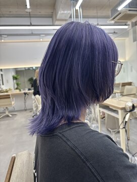 モリオフロムロンドン 大宮店(morio from London) 透明感パープルウルフ (村田)