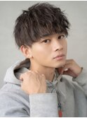 メンズ/マッシュ/ツイストスパイラルパーマ/池袋駅