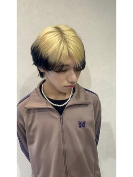 コンマ(,) ハイトーンエンドカラー