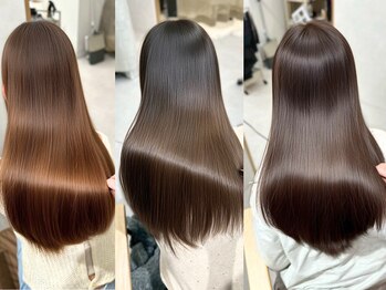 スラッシュ(SLASH)の写真/【髪質改善/姫路駅前】誤魔化すケアは終わり。芯から整えるオーダーメイド髪質改善で理想の艶とまとまりを