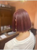 ぱつっと切りっぱなし ミディアムボブ［草加店］