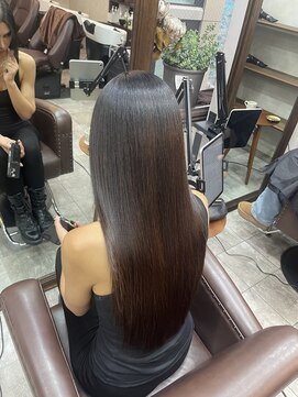 髪質改善×縮毛矯正×酸性ストレート【銀座,銀座一丁目美容室】