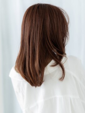 カバーヘア ブリス 志木南口駅前店(COVER HAIR bliss) 大人可愛いオレンジベージュレイヤースタイル//志木20代30代