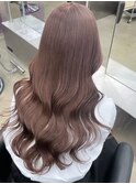 黒髪/クラゲヘアー/オリーブグレー/小顔/ココアベージュ/栄