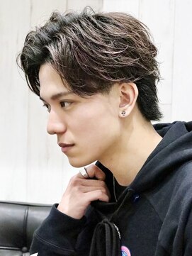 ヘアーアンドグルーミング ヨシザワインク(HAIR&GROOMING YOSHIZAWA Inc.) 爽やかナチュラル毛流れパーマメンズショート眉毛カット