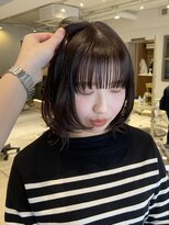 リタ(LITA) レイヤーボブとこっくりブラウン ☆小畑