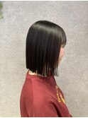 切りっぱなしボブ、タッセルボブ【砂川】