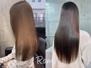 ロム(Rom.)の写真/【マンツーマン施術】一人のスタイリストが仕上げまで担当するからこその高品質な仕上がり！