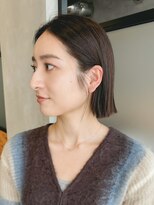 ディルト 代々木上原(DILT)&nbsp;ヘイリーボブ切りっぱなしボブラインボブ重めミニボブぷつっと