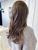 キャアリー(Caary)&nbsp;福山人気20代30代ブリーチなし透明感ミルクティーベージュ巻き髪