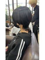 キャラ 池袋本店(CHARA)&nbsp;ロングウルフからバッサリショートウルフにイメチェン！【大村】
