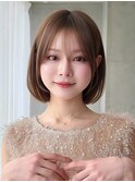 Say.ひし形ボブ韓国ボブボブレイヤー顔周りカットイメチェン前髪