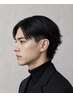 カット+(範囲は耳より前) (前髪からサイド迄)の縮毛矯正+3StepTr/12500