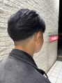 プロデュース 陽光台店(Produce)&nbsp;好印象なナチュラルフェード/メンズカット/センターパート