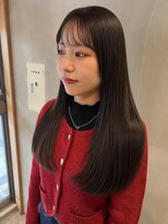 ベルベットヘア 千早店(Velvet hair)&nbsp;髪質改善カラー×アッシュベージュ【みつ】