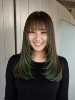 ルトワ(Lutowa)&nbsp;ダークパープル/ナチュラルショート/夏のヘアアレンジ/東広島