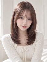 ユーフォリア エヌ 池袋サンシャイン通り店(Euphoria +n)&nbsp;シースルーバング軽めレイヤーカット