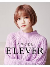 アクセル エルヴェ 鹿沼店(AXCEL E'LEVER)&nbsp;顔周りレイヤーショートボブ