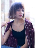 ACE LA 切りっぱなしボブ×グレージュ