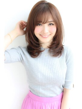 アリスバイアフロート 自由が丘(ALICe by AFLOAT) 大人ひし形セミディ（とろみギブソンタックワンカールモード