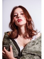 ヘアサロン ドットプラス 町田店(dot. plus)&nbsp;ミディアム×外ハネ×ラフウェーブ［町田］