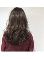 セックヘアデザイン(Sec hair design)&nbsp;【Sec. hair design水戸】ニュアンスカール＆グレーアッシュ