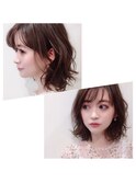可愛いは作ります☆ミディアムパーマ