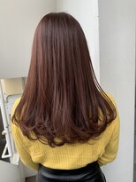 サロンドミルク 溝の口店(salon de MiLK) 品のあるワインレッド!