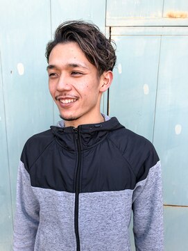 サロンド ココ(Salon de COCO) 簡単七三スタイル